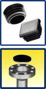 Plastic Finishing Part and Stick-On Flange Protector - Flange Protectors Plastic Finishing Part and Stick-On Flange Protector - Flange Protectors